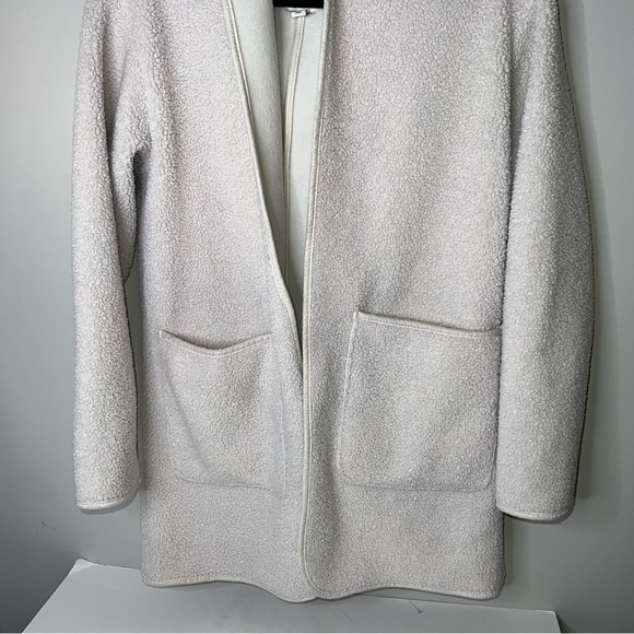 Joie Cream Sherpa Teddy Hooded Cardigan - Picture 4 of 8